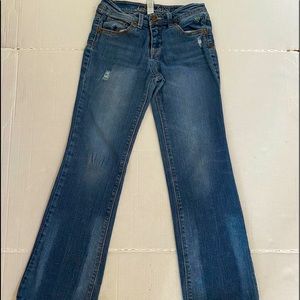 Justice Girls Simply Low Size 12 Regular (factory) Distressed Jeans